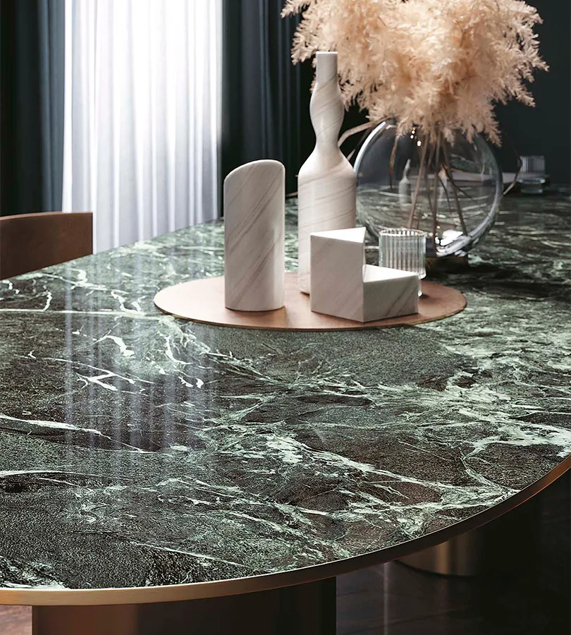 gres marmo verde grande formato