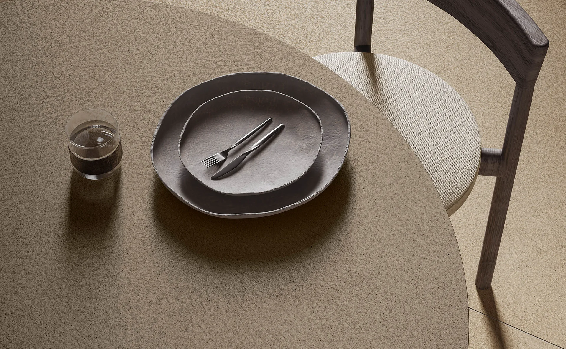 materiali tattili per interni
