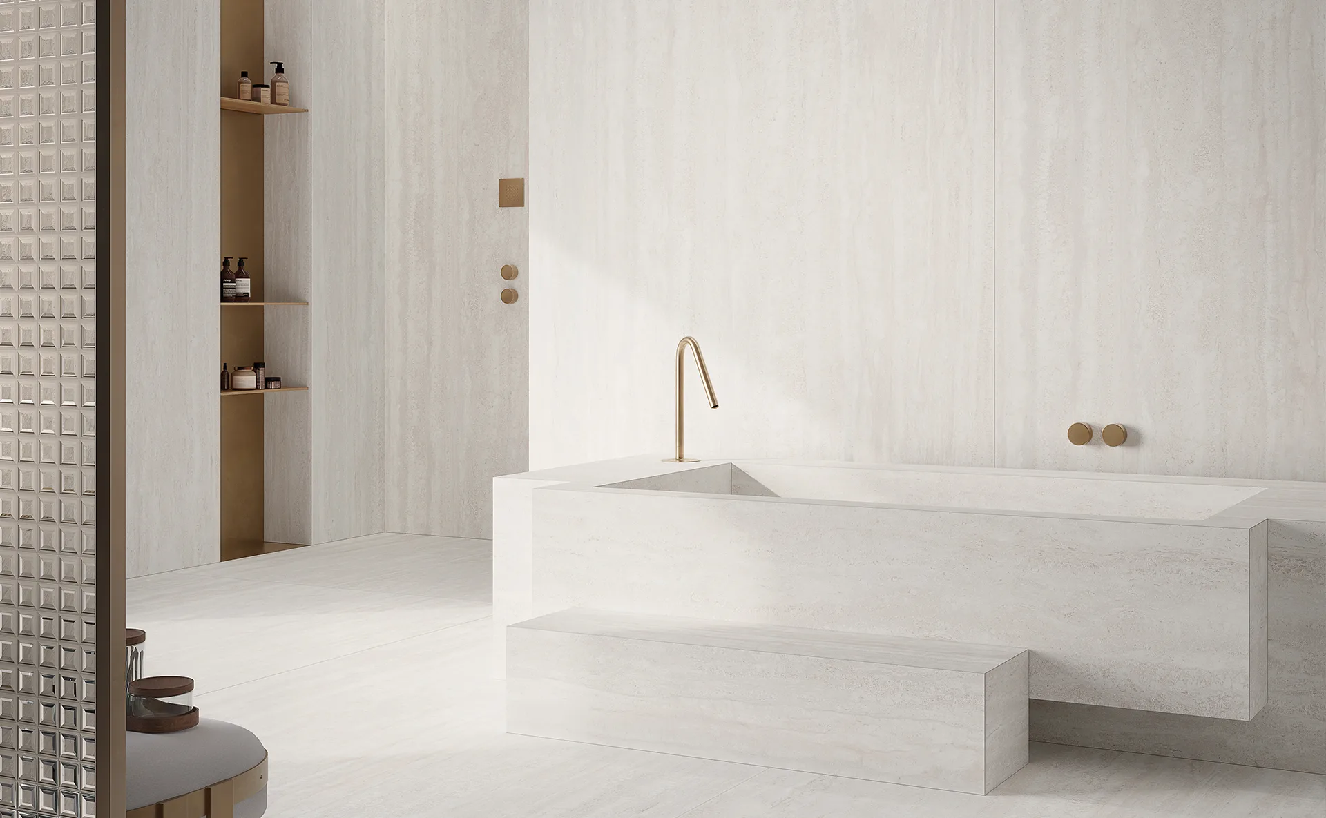 posa continue grès porcellanato