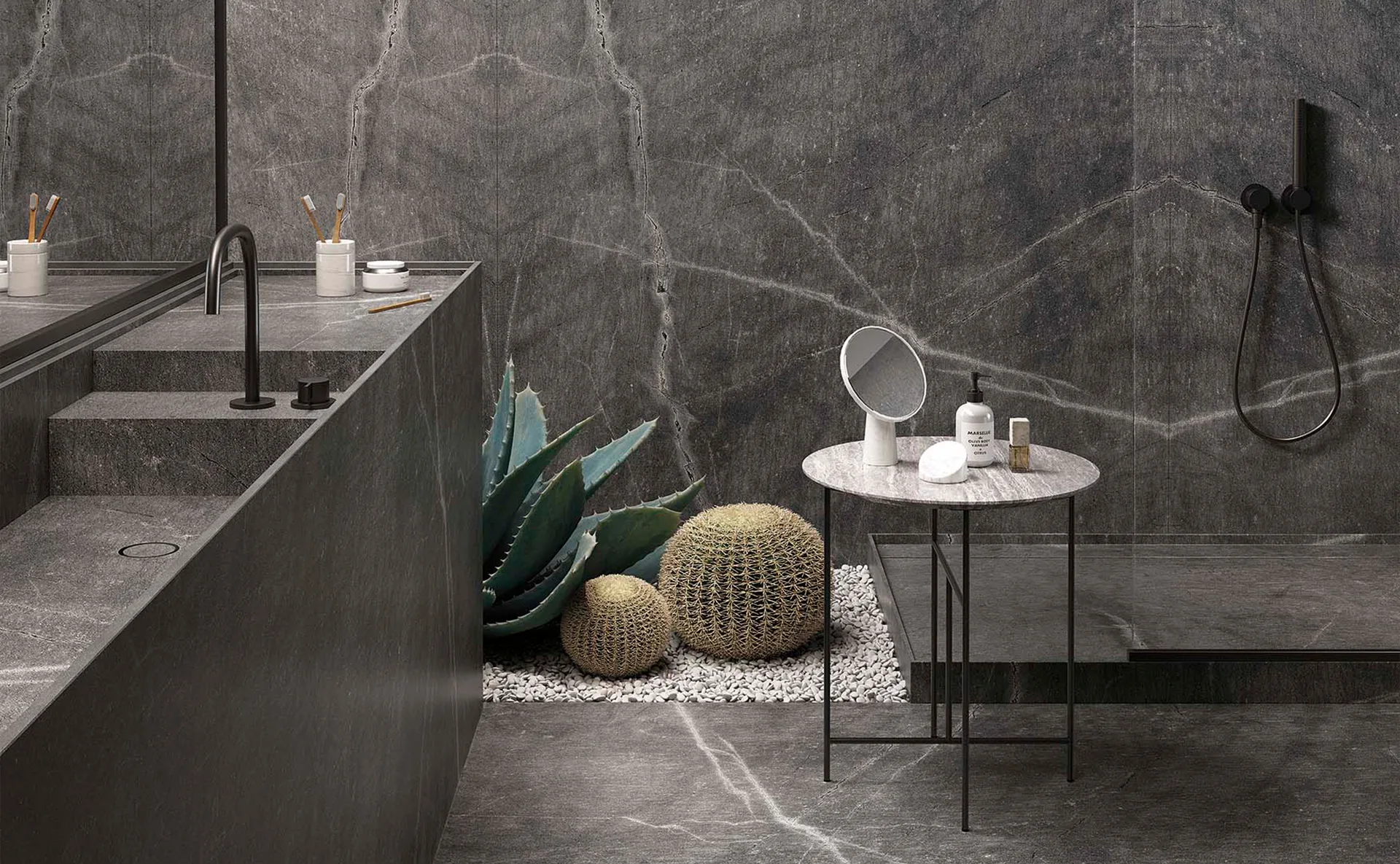 Rivestimenti salvaspazio bagno